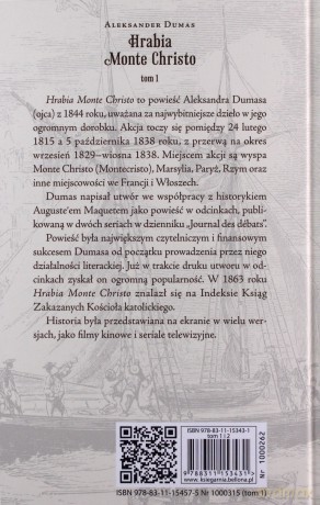 Hrabia Monte Christo. Perły literatury - Aleksander Dumas [KSIĄŻKA]