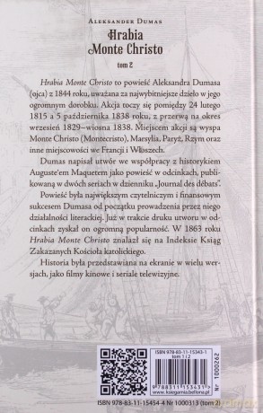 Hrabia Monte Christo. Perły literatury - Aleksander Dumas [KSIĄŻKA]