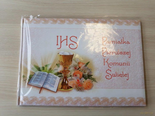 Książeczka Komunia A4 mix wzorów [KSIĄŻKA]
