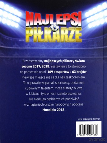 Najlepsi piłkarze sezonu 2017/2018 [KSIĄŻKA]
