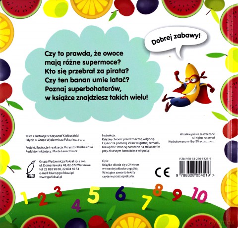 Owoce mają supermoce [KSIĄŻKA]