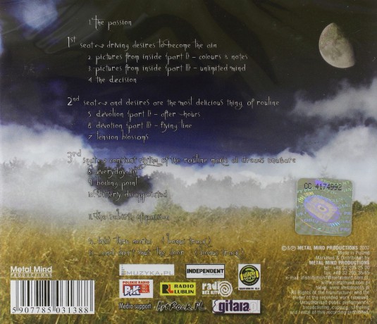 Osada Vida: Three Seats Behind A Triangle (Remastered + 2 Bonus Tracks) [CD]