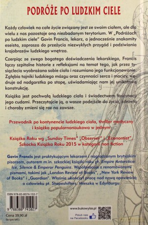 Podróże po ludzkim ciele - Gavin Francis [KSIĄŻKA]