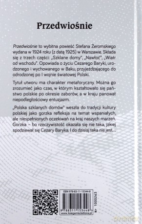 Przedwiośnie. Perły literatury młodzieżowej - Stefan Żeromski [KSIĄŻKA]