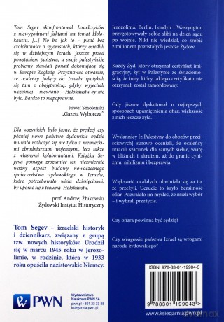 Siódmy milion. Izrael, piętno zagłady - Tom Segev [KSIĄŻKA]