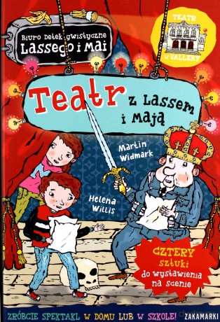 Biuro detektywistyczne Lassego i Mai - Teatr z Lasse i Mają. - Martin Widmark [KSIĄŻKA]
