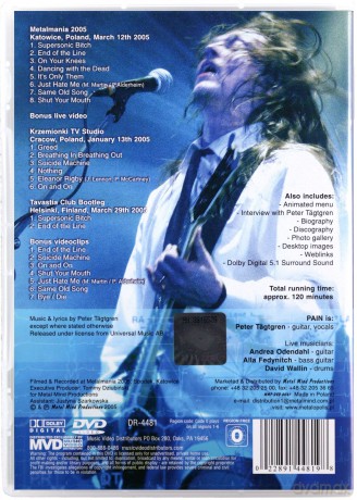 Pain: Live Is Overrated [DVD]