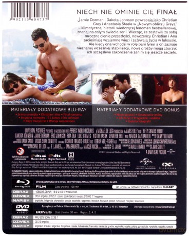 Nowe oblicze Greya (steelbook) [Blu-Ray]+[DVD]