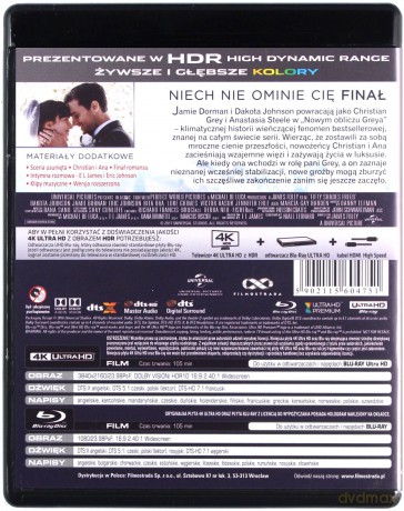 Nowe oblicze Greya [Blu-Ray 4K]+[Blu-Ray]