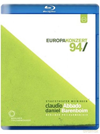 Daniel Barenboim: Berliner Philharmoniker - Europakonzert 1994 From Meiningen, Abbado, Barenboim [Blu-Ray]