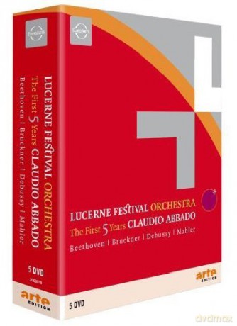 Brendel & Pollini & Harnisch & Gvazava: Lucerne Festival Orchestra - Claudio Abbado - The First 5 Years [5DVD]