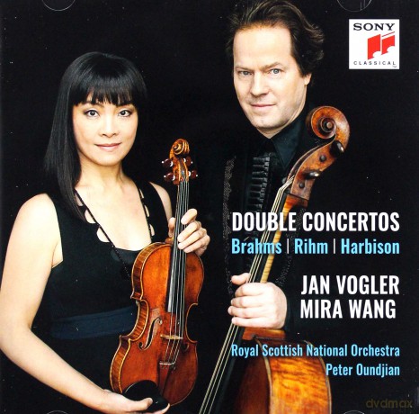 Jan Vogler: Brahms, Rihm, Harbison: Double Concertos [CD]