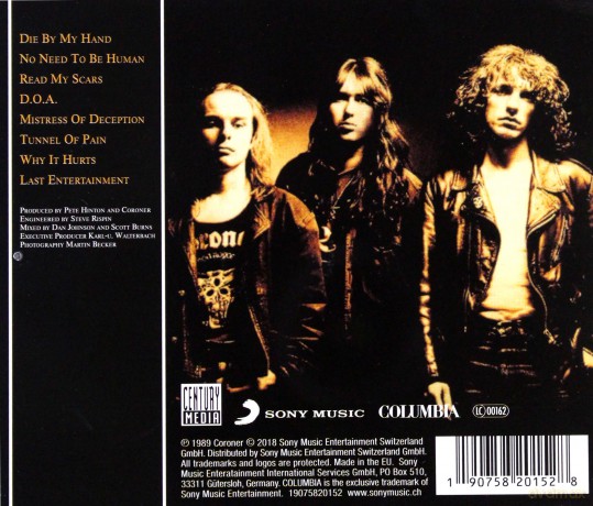 Coroner: No More Color [CD]