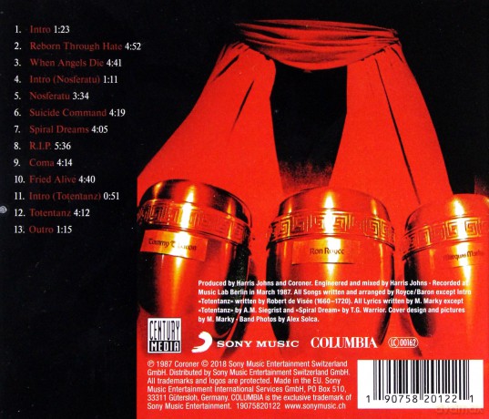 Coroner: R.I.P. [CD]