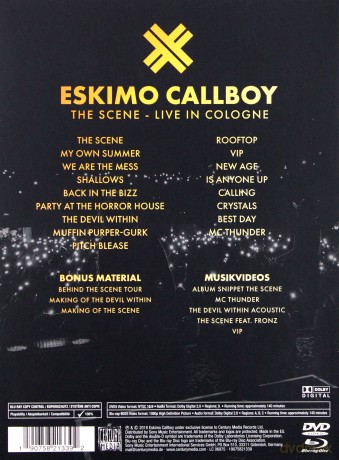 Eskimo Callboy: The Scene - Live in Cologne [Blu-Ray]+[DVD]+[CD]