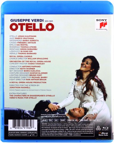 Jonas Kaufmann: Verdi: Otello [Blu-Ray]
