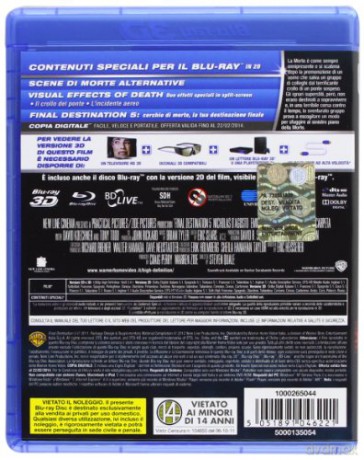 Oszukać przeznaczenie 5 [Blu-Ray 3D]+[Blu-Ray]