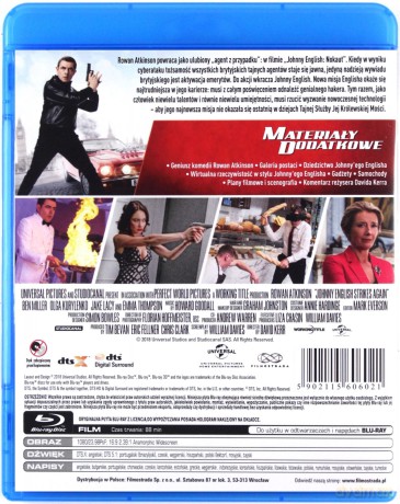 Johnny English Nokaut [Blu-Ray]