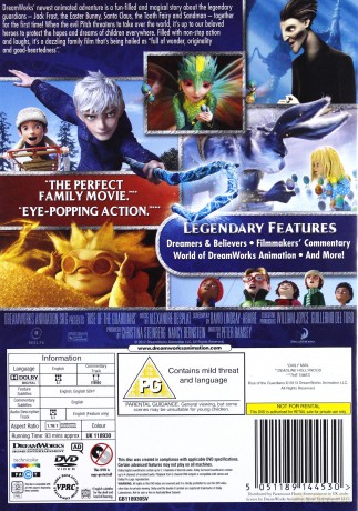 Rise of the Guardians [DVD]