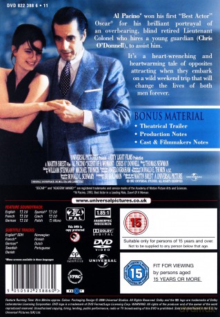 Zapach kobiety [DVD]