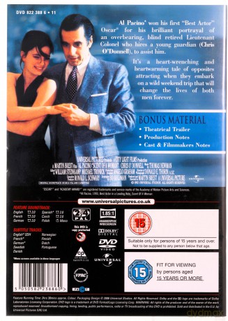 Zapach kobiety [DVD]