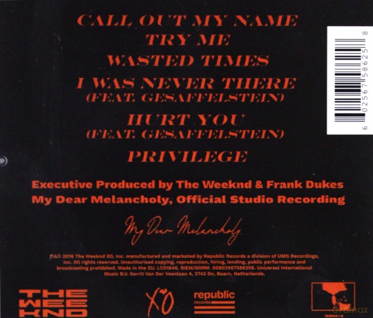 The Weeknd: My Dear Melancholy [CD]