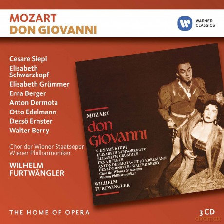 Furtwangler & Siepi & Dermota & Edelmann & Schwarzkopf & Grummer & Berry & Berger: Mozart: Don Giovanni (Live At Salzburg, 1954) [3CD]