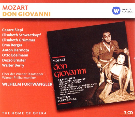 Furtwangler & Siepi & Dermota & Edelmann & Schwarzkopf & Grummer & Berry & Berger: Mozart: Don Giovanni (Live At Salzburg, 1954) [3CD]