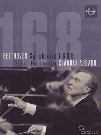 Claudio Abbado: Beethoven: Symphonies 1, 6, 8 (Abbado) [DVD]