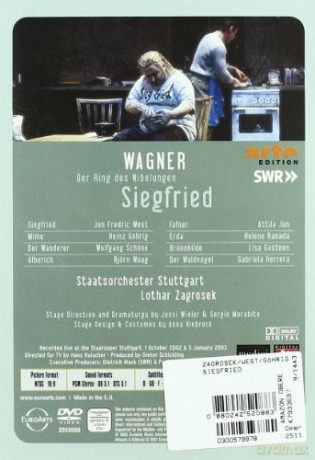 West & Gasteen & Gohrig & Schone & Waag & Jun & Ranada: Wagner: Der Ring Des Nibelungen - Siegfried [2DVD]