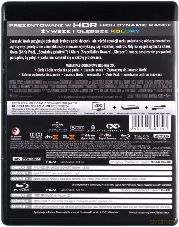 Jurassic World [Blu-Ray 4K]+[Blu-Ray]