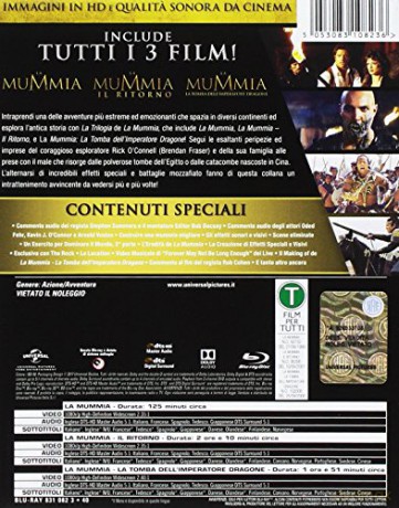 La Mummia: La Trilogia (steelbook) [3xBlu-Ray]