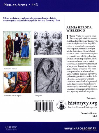 Armia Heroda Wielkiego - Samuel Rocca [KSIĄŻKA]