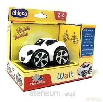 Autko Mini turbo Stunt Walt- biały