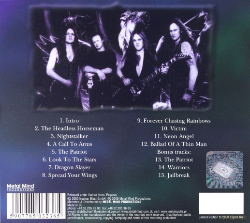 Pegazus: The Headless Horseman (Remastered + Bonus Tracks) (digipack) [CD]