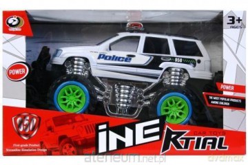 Auto terenowe policja