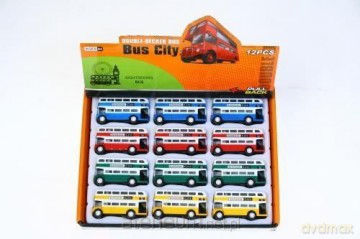 Autobus metalowy 8 cm