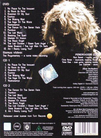 Pendragon: And Now Everybody To The Stage Ltd (digipack) [2CD]+[DVD]