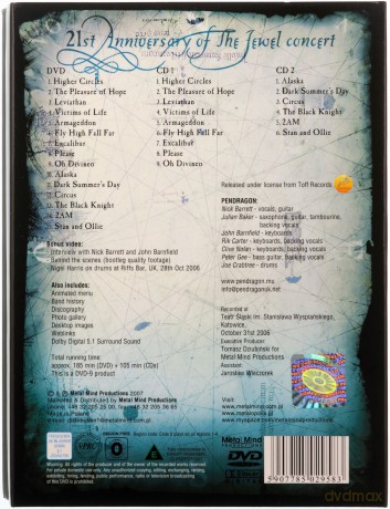 Pendragon: Past And Presence (digipack) [2CD]+[DVD]