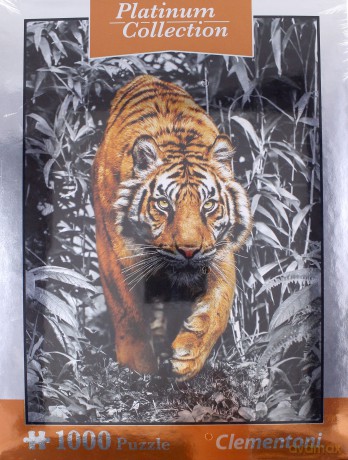 CLEMENTONI 1000 el. Platinum Collection Tiger [PUZZLE]