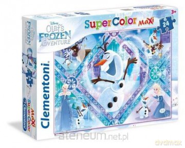 CLEMENTONI 24 el. Maxi Olaf [PUZZLE]