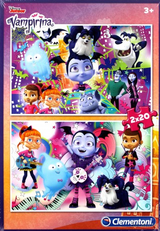 CLEMENTONI 2x20 el. Vampirina [PUZZLE]