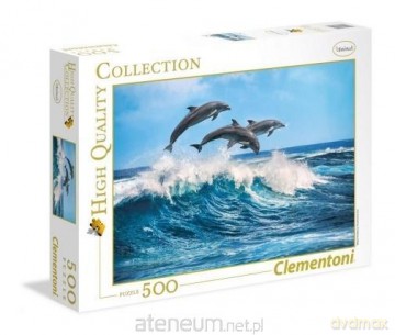 CLEMENTONI 500 el. Dolphins [PUZZLE]