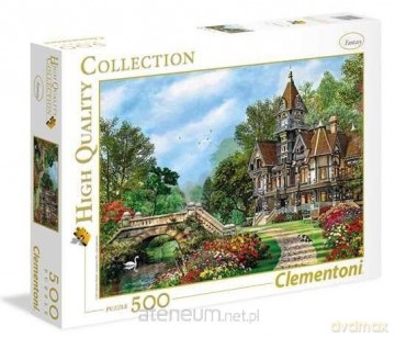 CLEMENTONI 500 el. Old Waterway Cottage [PUZZLE]