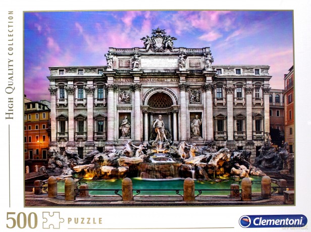 CLEMENTONI 500 el. Trevi Fountain [PUZZLE]