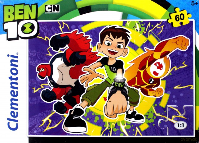 CLEMENTONI 60 el. Ben Ten [PUZZLE]