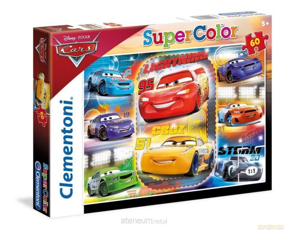 CLEMENTONI 60 el. Cars [PUZZLE]