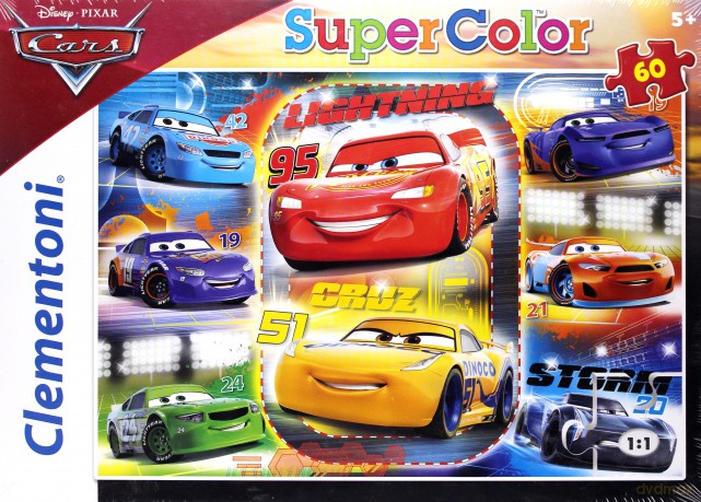 CLEMENTONI 60 el. Cars [PUZZLE]