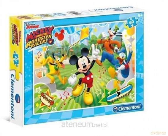CLEMENTONI 60 el. Mickey and the Roadster Racers [PUZZLE]