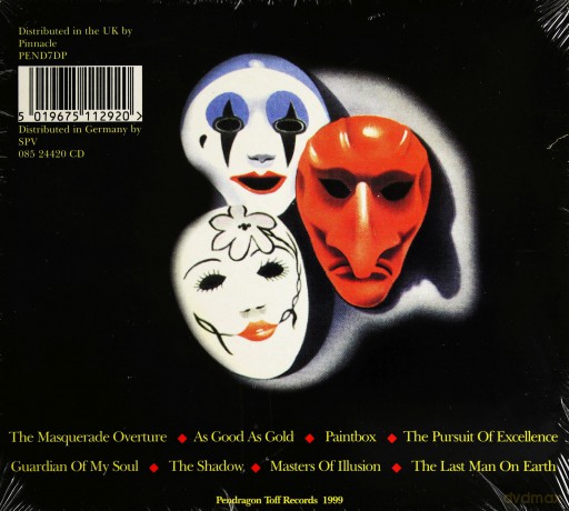 Pendragon: The Masquerade Overture (digipack) [CD]